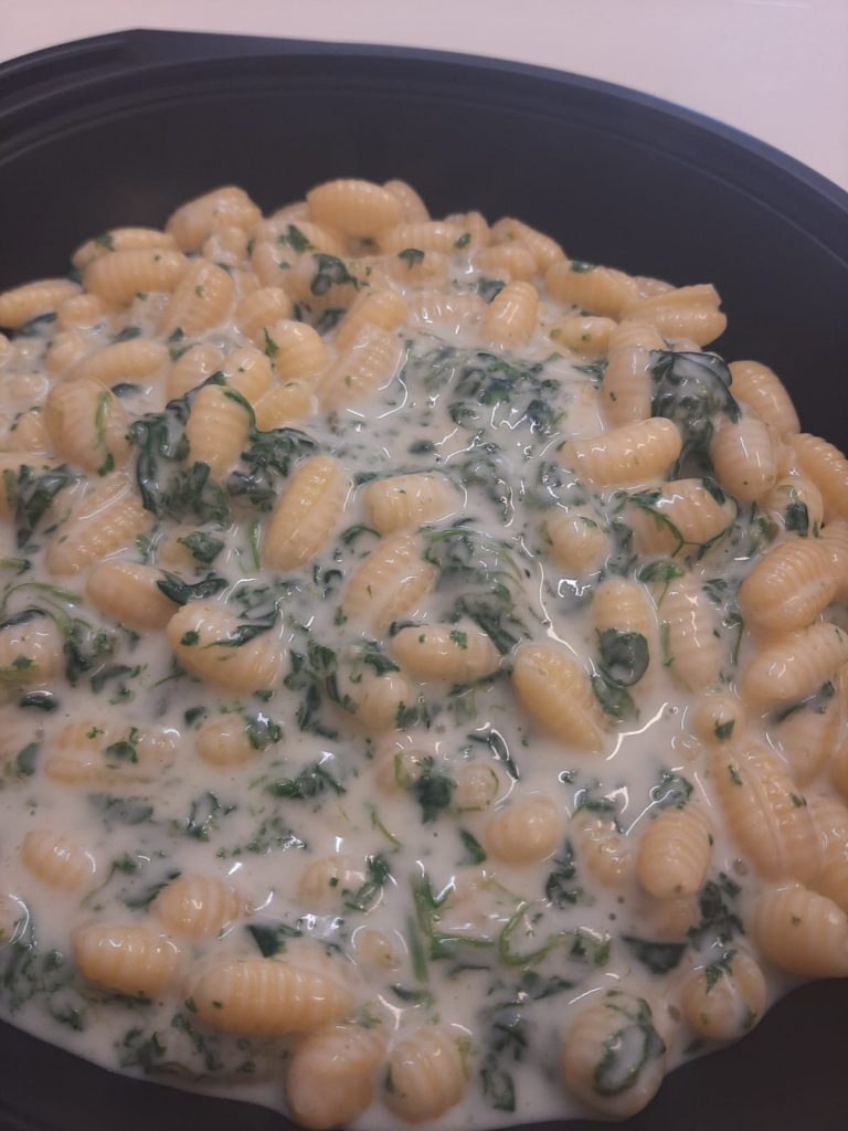 Gnocchetti sardi erbette e gorgonzola